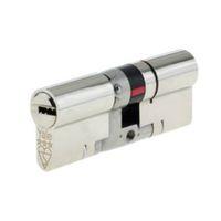 Yale 100mm Nickel Plated Brass Euro Cylinder Lock