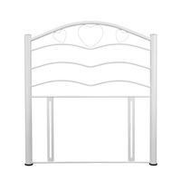 Yasmin Single White Headboard