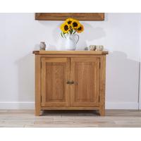 yateley 90cm oak 2 door sideboard