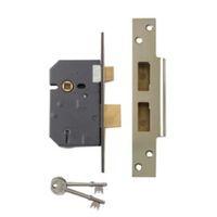 Yale 76mm Chrome Effect 5 Lever Mortice Sashlock