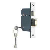 yale p m550 ch 78 5 lever sashlock 76mm chrome