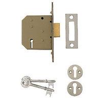 Yale P-M322-CH-65 3 Lever Deadlock 64mm Chrome