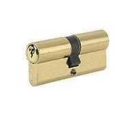 Yale P-ED3030-PB Euro Profile Cylinder Brass 30:10:30