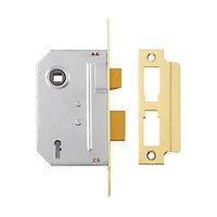 Yale P-M320-PB-65 3 Lever Sashlock 64mm Brass