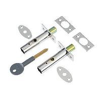 Yale P-2PM444-CH-2 Door Security Bolts Chrome Pack 2