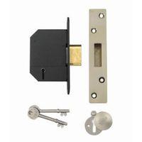 Yale 76mm Chrome Effect 5 Lever Deadlock