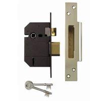 Yale 64mm Chrome Effect 5 Lever Mortice Sashlock