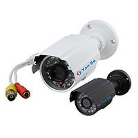 YanSe 1000TVL 3.6mm Metal aluminum D/N CCTV Camera IR 24 LED Security Waterproof Wired 6624CF