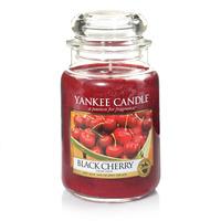 Yankee Black Cherry Large Jar Candle