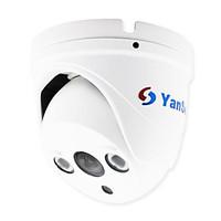 YanSe 1000TVL 3.6mm Metal aluminum D/N CCTV Camera IR Array 2 LED Dome Waterproof Wired 728CF