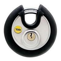 yale Y130/70/116/1 - Yale Stainless Steel Disc Padlock 70mm