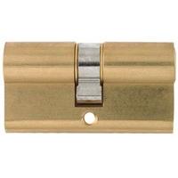 Yale Locks X6 Kitemarked Euro Double Profile Cylinder 40 x 50 (100 mm) Polished Brass Visi