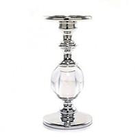Yankee Candle 1507938 11.3 x 11.3 x 24.5 cm Candle Holder, Glass, Silver