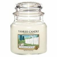 Yankee Candle Housewarmer Jar - Clean Cotton Medium