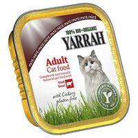 yarrah organic tray saver pack 12 x 100g pt beef with chicory