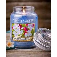 Yankee Garden Sweet Pea Large Jar Candle