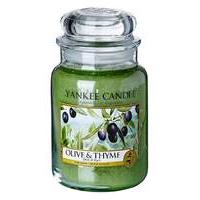 Yankee Candle Olive & Thyme Large Jar