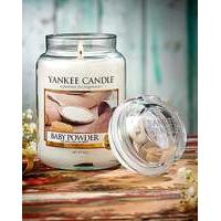 Yankee Candle Baby Powder Candle