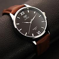 YAZOLE Brand Men\'s Fashion Personality Quartz Alloy Dress Watch(Assorted Colors) Wrist Watch Cool Watch Unique Watch