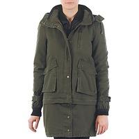 yas power jacket womens parka in green