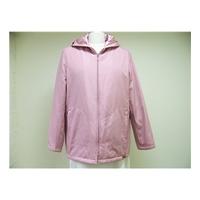 yazz pink polyester jacket size 14 yazz size 14 pink casual jacket coa ...