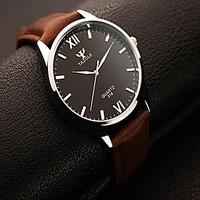 YAZOLE Men Watches Fashion Round Roman Digital Men\'s Watches Analog Quartz Wristwatch Dress Watch Gift idea Wrist Watch Cool Watch Unique Watch