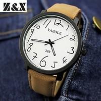 yazole brand mens fashion quartz alloy night light watchassorted color ...