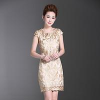 ybkcp womens lace going out cute sheath dressprint v neck above knee s ...