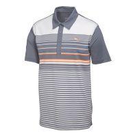 YD Stripe Polo Folkstone Gray