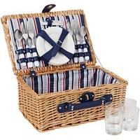 Yellowstone Wicker Basket - Multi-Colour, 4 Persons