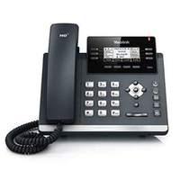 yealink t42gn gigabit ip phone with greyscale screen poe