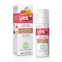 yes to grapefruit cc cream medium tint 50ml