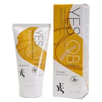 yes intimate oil based lubricant with madagascan vanilla 80ml
