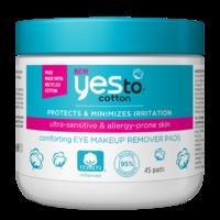 Yes To Cotton 45 Eye Make Up Remover Pads