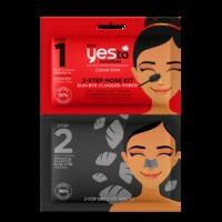 Yes To 2 Step Charcoal Nose Mask Kit