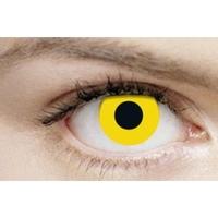 Yellow 1 Month Halloween Coloured Contact Lenses (MesmerEyez XtremeEyez)