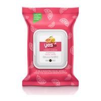 yes to Grapefruit Rejuvenating Facial Wipes (Pack of 25)
