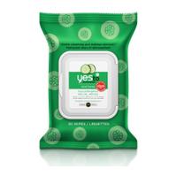 yes to cucumbers hypoallergenic facial wipes pack of 30