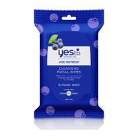 yes to blueberries cleansing facial wipes pack of 10