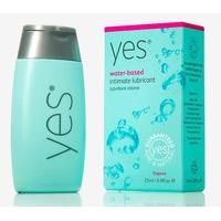 yes organic water based natural personal lubricant 50ml