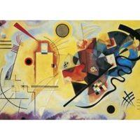 yellow red blue by kandinsky jigsaw puzzle