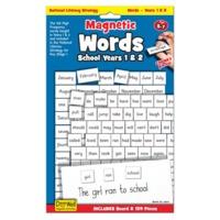 years 1 2 magnetic words board game