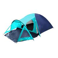 Yellowstone Tent 4 Man Peak Dome with Porch Blue