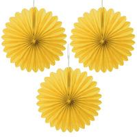 Yellow Decorative Mini Fans