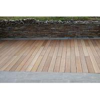 Yellow Balau Hardwood Decking Boards 21mm By 145mm By 2440-3050mm