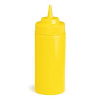 Yellow Squeeze Sauce Bottle 8oz / 235ml (Case of 12)