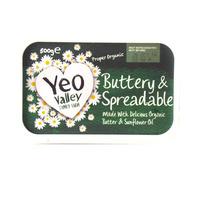 yeo valley organic spreadable with real butter