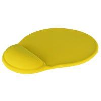 Yellow Gel Wrist Mousemat