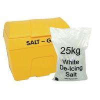 Yellow Winter Grit Bin With 8x25kg Salt Bags 360201
