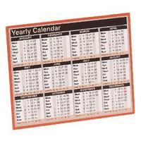 Year to View Calendar 257x210mm 2018 KFYC118